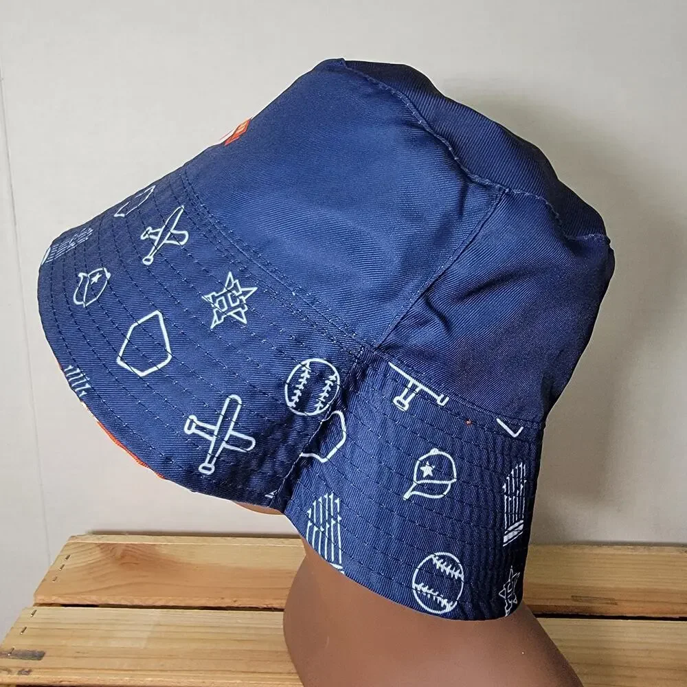 Houston Astros / HEB Buddies Club Kids Reversable Orange & Blue Bucket Hat